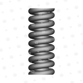 Druckfeder 5 X 18 X 62 Krone