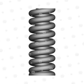 Druckfeder 5 X 18 X 62 Krone