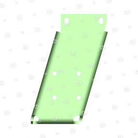 Halteblech Krone