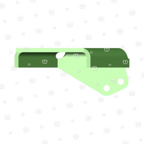 Halteblech Krone