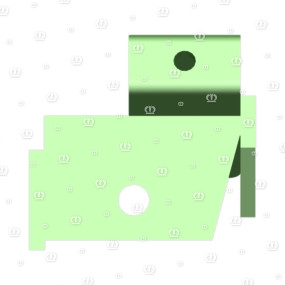 Seilrollenhalter Krone