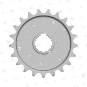 Kettenrad 21Z.1-1/4″,55B. Krone