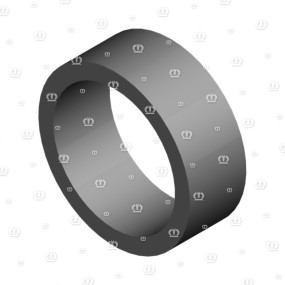 Buchse 26,9X2,65X10 Krone