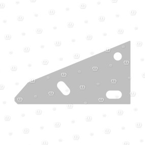 Distanzblech T=2 Krone
