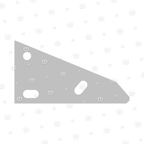 Distanzblech T=2 Krone