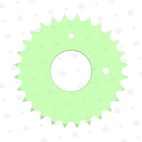Kettenrad 3/4″ Z=28 64Mm Krone