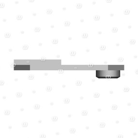 Lagerplatte links Krone