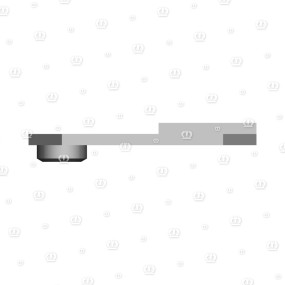 Lagerplatte links Krone