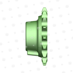 Kettenrad 17 Z. 3/4″ 35 B. Krone