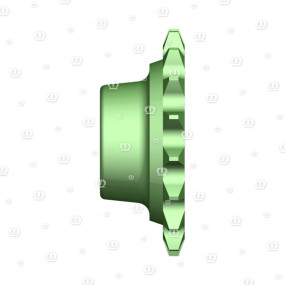 Kettenrad 17 Z. 3/4″ 35 B. Krone