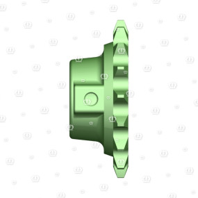 Kettenrad 17 Z. 3/4″ 35 B. Krone