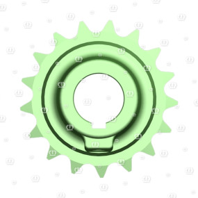 Kettenrad 17 Z. 3/4″ 35 B. Krone