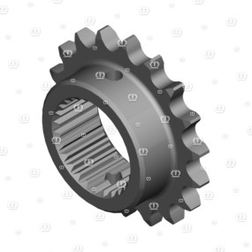 Kettenrad Z=18 3/4″, 60Mm Zahnnabe Krone