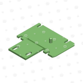 Platte links Krone 2904440