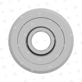 Umlenkrad Rd.180X50 Krone