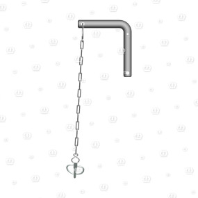 Steckbolzen Kette Krone