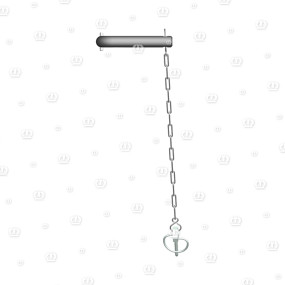 Steckbolzen Kette Krone