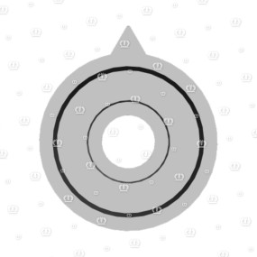 Drehknopf Krone