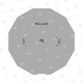 Stecker 3-P St Schwarz Krone