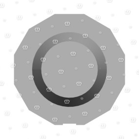 Stecker 3-P St Schwarz Krone