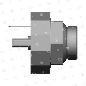 Stecker 3-P St Schwarz Krone
