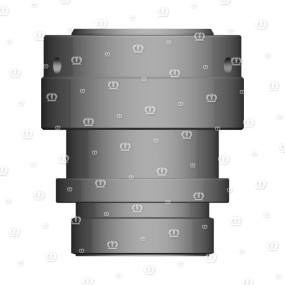 Stecker 31-P Bu Schwarz Krone