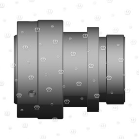 Stecker 31-P Bu Schwarz Krone