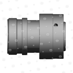 Stecker 14-P Bu Schwarz Krone