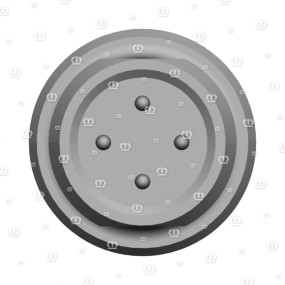 Abschlusswi. 120Ohm 2W E24/5% 4-P M12 Krone