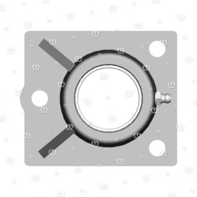 Kratzbodenlager Re. mit Buchse Krone