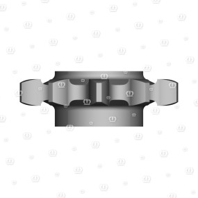 Kettenrad 10 Z. 11/2″ 50B. Krone