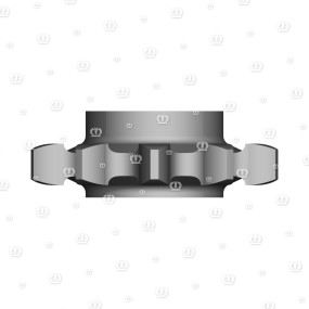 Kettenrad 10 Z. 11/2″ 50B. Krone