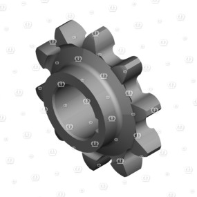 Kettenrad 10 Z. 11/2″ 50B. Krone