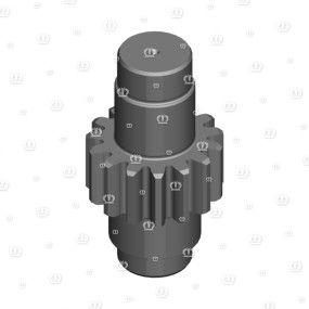 Stirnritzelwelle M=7 Z=15 Krone 3381631