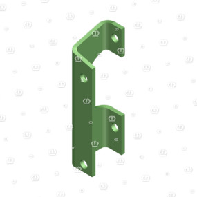 Abstuetzblech Krone