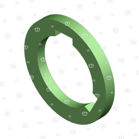 Distanzring 8X75 Krone 3431050