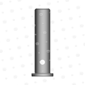 Bolzen mit Kopf 24,98 X 104,5 Zn8 Krone