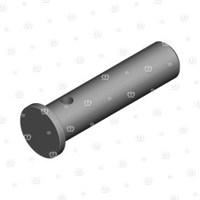 Bolzen mit Kopf 24,98 X 104,5 Zn8 Krone