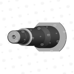 Achse Rd.35X295 Krone