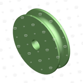 Seilrolle Rd=100X25 Krone 3509641
