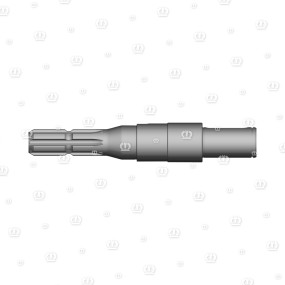 Eing.welle Z=6 T=1 3/8 Krone