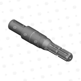 Eing.welle Z=6 T=1 3/8 Krone