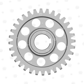 Stirnrad Z=32 Krone