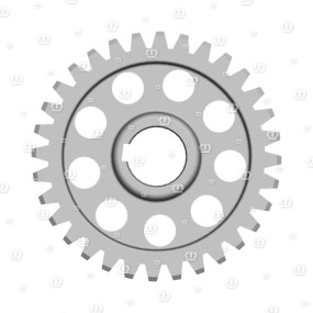 Stirnrad Z=32 Krone