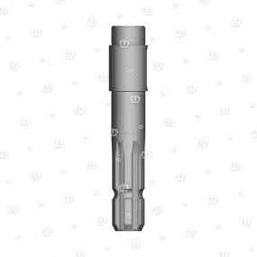 Ausgangswelle 1 3/8″ Z=6 Krone