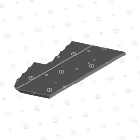 Stufenmesser links Krone 3523055