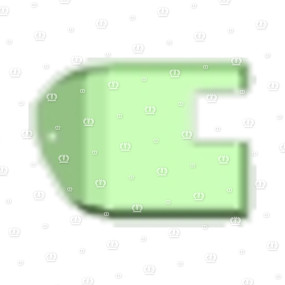 Gleitkufe links, Innen Krone