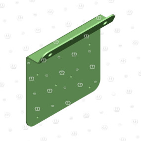 Warntafel Krone