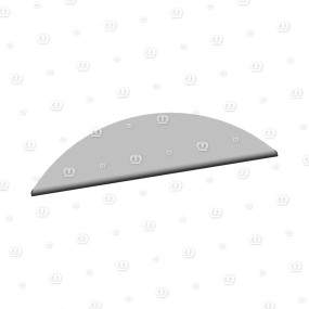 Deckelblech Pendeldr. Krone