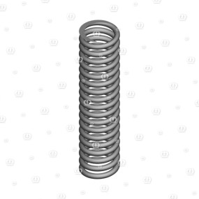 Druckfeder 3X19X90 Krone